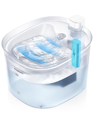 WellToBe Cat Water Fountain Battery Operated product photo (Automatic Feeders & Fountains) — ScooterReviewPro review