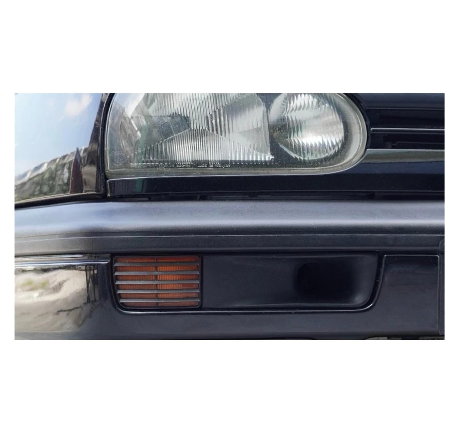 Fit For V-W MK3 Golf J-e-t-t-a Vento Best Value Car Parts Indicator Grille Upper Air Intake Front Bumper 4 Pcs Set