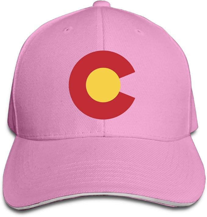 Amazon Ninki コロラド 大学 牛 イラスト 大人 サンドイッチキャップ ベースボール 帽子 大人気 ピンク One Size キャップ 通販