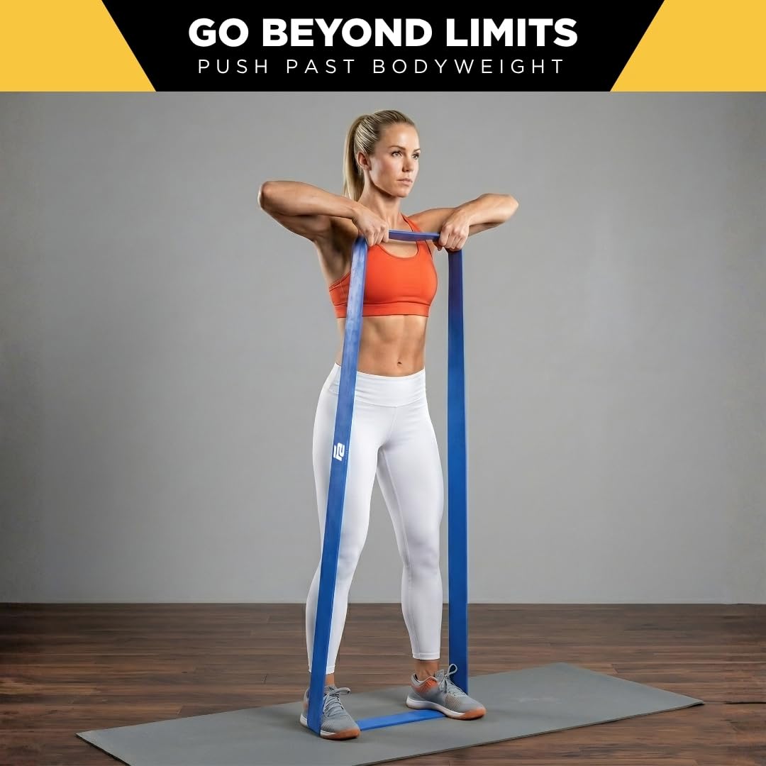Fit Active Sports Taśmy do ćwiczeń oporowych niebieskie