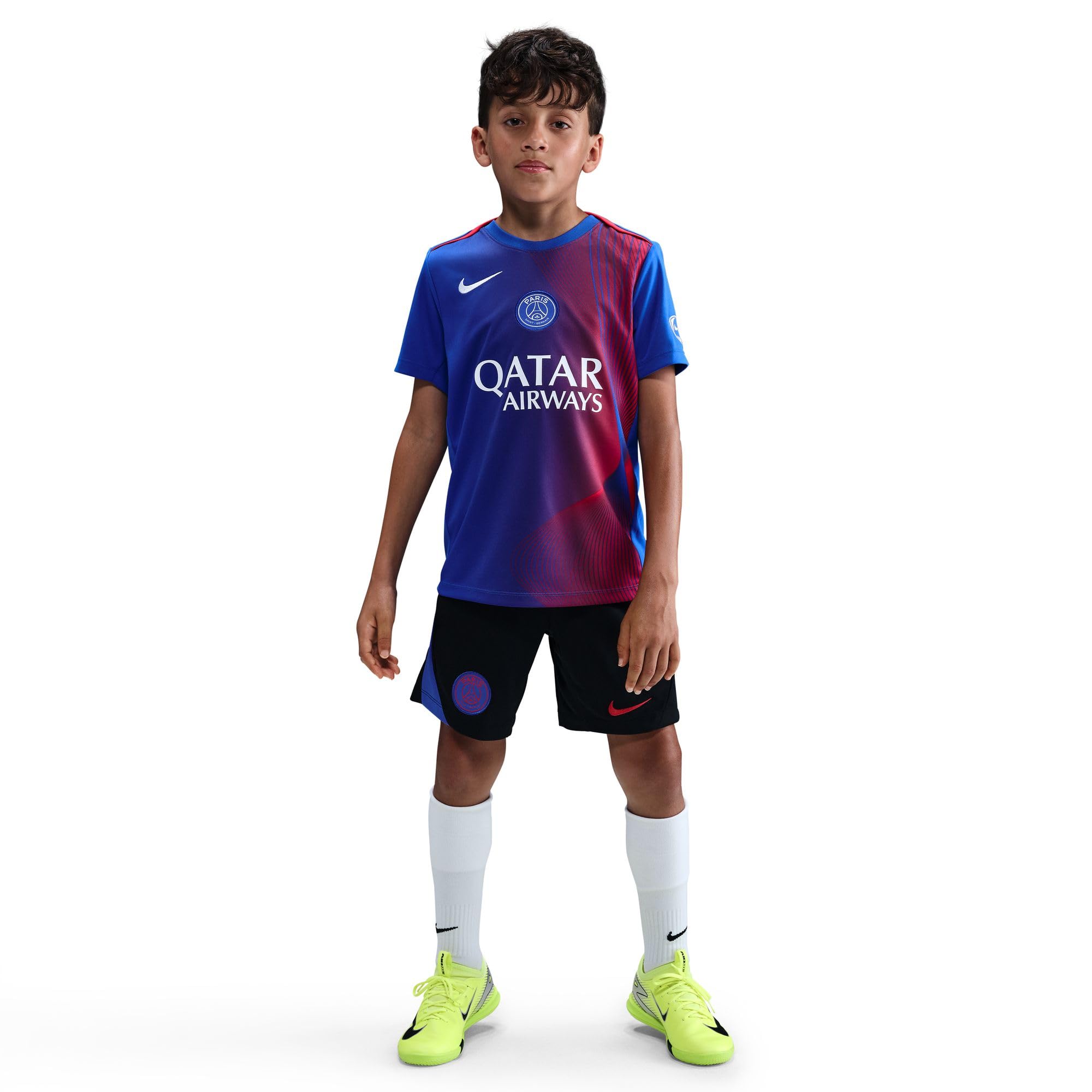 Paris Saint-Germain Academy Pro Third Nike Dri-Fit koszulka piłkarska Pre-Match (starsze dzieci), HJ8073