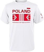 Vista 3 de Outerstuff International Soccer - Camiseta de manga corta para hombre de la Copa Mundial de la FIFA