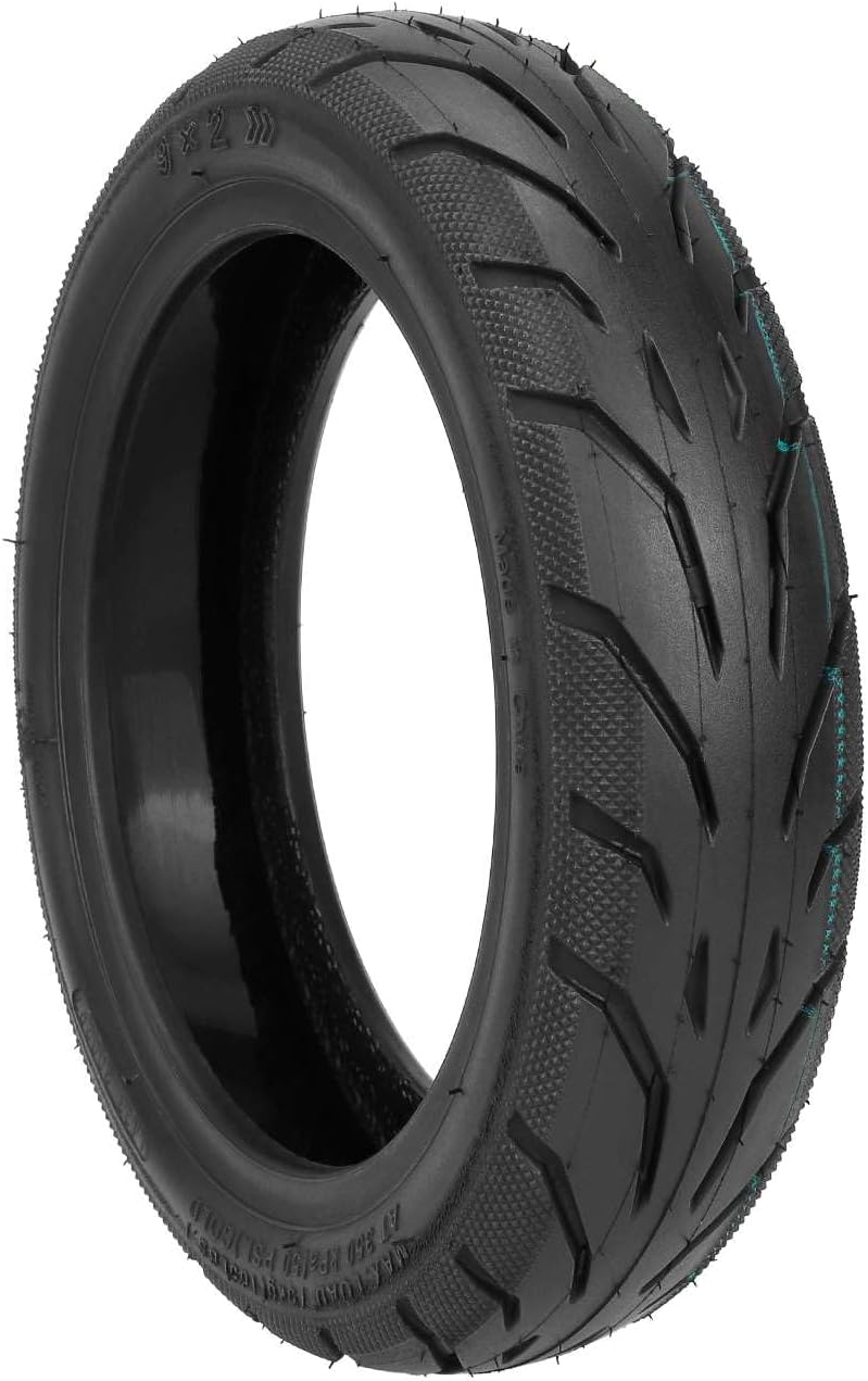 9x2 Rubber Self-healing Tubeless Tire - 9 Inch Tubeless Tire 9 x 2 Tyre Replace for KickScooter Electric Scooter Tyre Wheel Parts