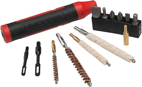 Miniatura 4 de Umarex - Kit de limpieza de pistola de aire calibre .177 y .22, incluye varilla de limpieza, cepillos, trapeadores, jags, almohadillas, juego de