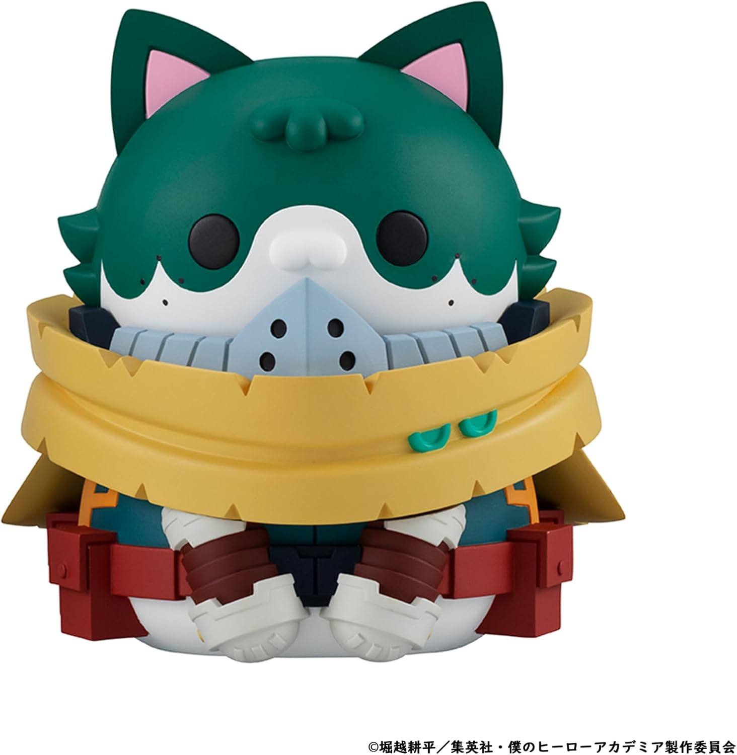 Megahouse - My Hero Academia - Nyanto! The Big Heroaca Cat - Izuku Midoriya Mega Cat Project Collectible Figure