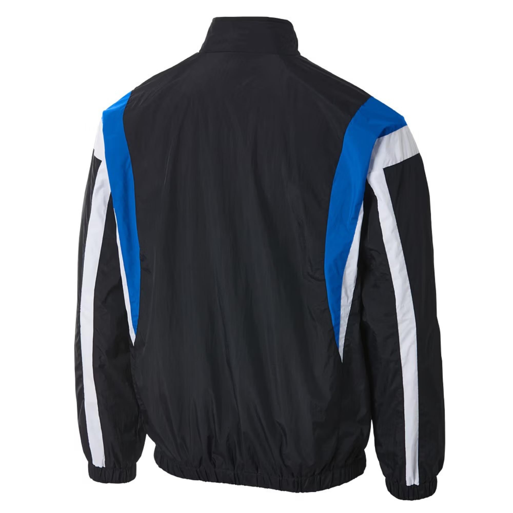Hamburger SV HSV Trainingsjacke Kolja, Offizieller Fanartikel, Schwarz-Blau mit gestickter HSV-Raute, 100% Polyamid