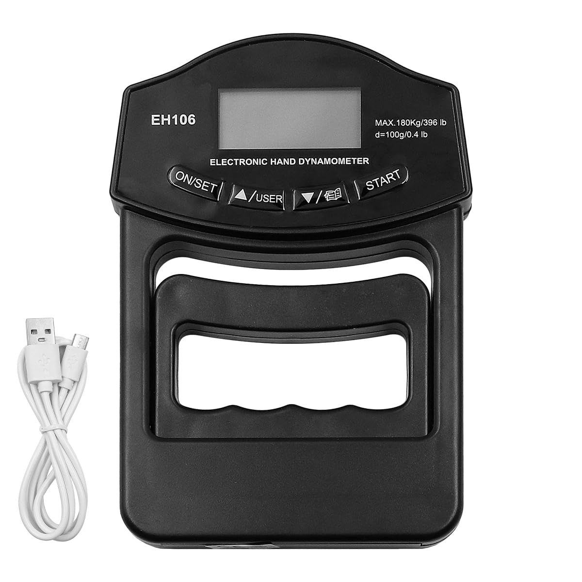 Dinamometro Presa Tiardey 396Lbs - Misuratore Forza Mano, USB Ricaricabile - Foto 11