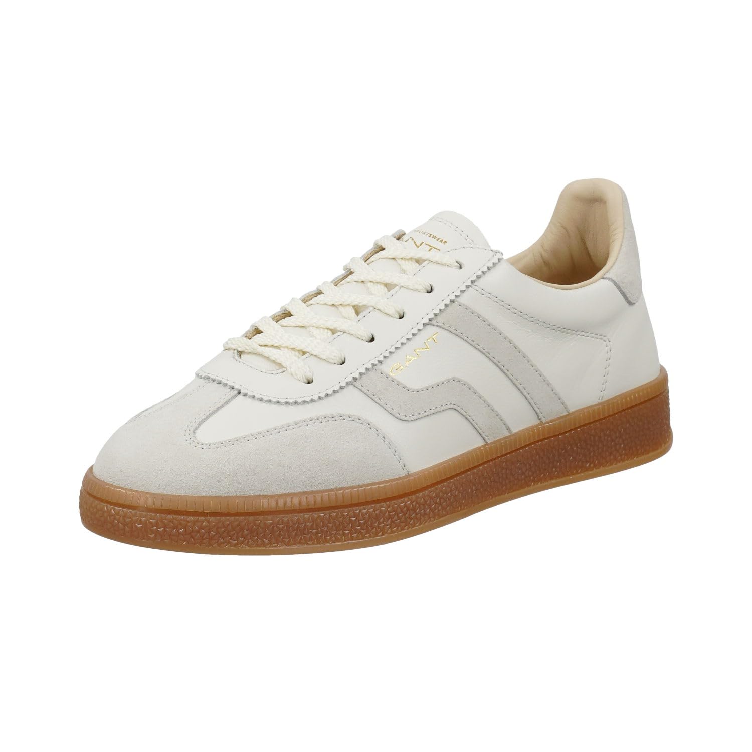 GANT 32531196/G29 Damen Sneaker Low Glattleder in Weiss - Gr. 41