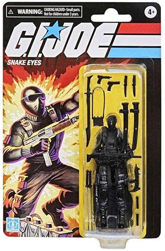 Hasbro G.I.Joe Retro Collection - Ojos de serpiente de 3.75 pulgadas, E9056