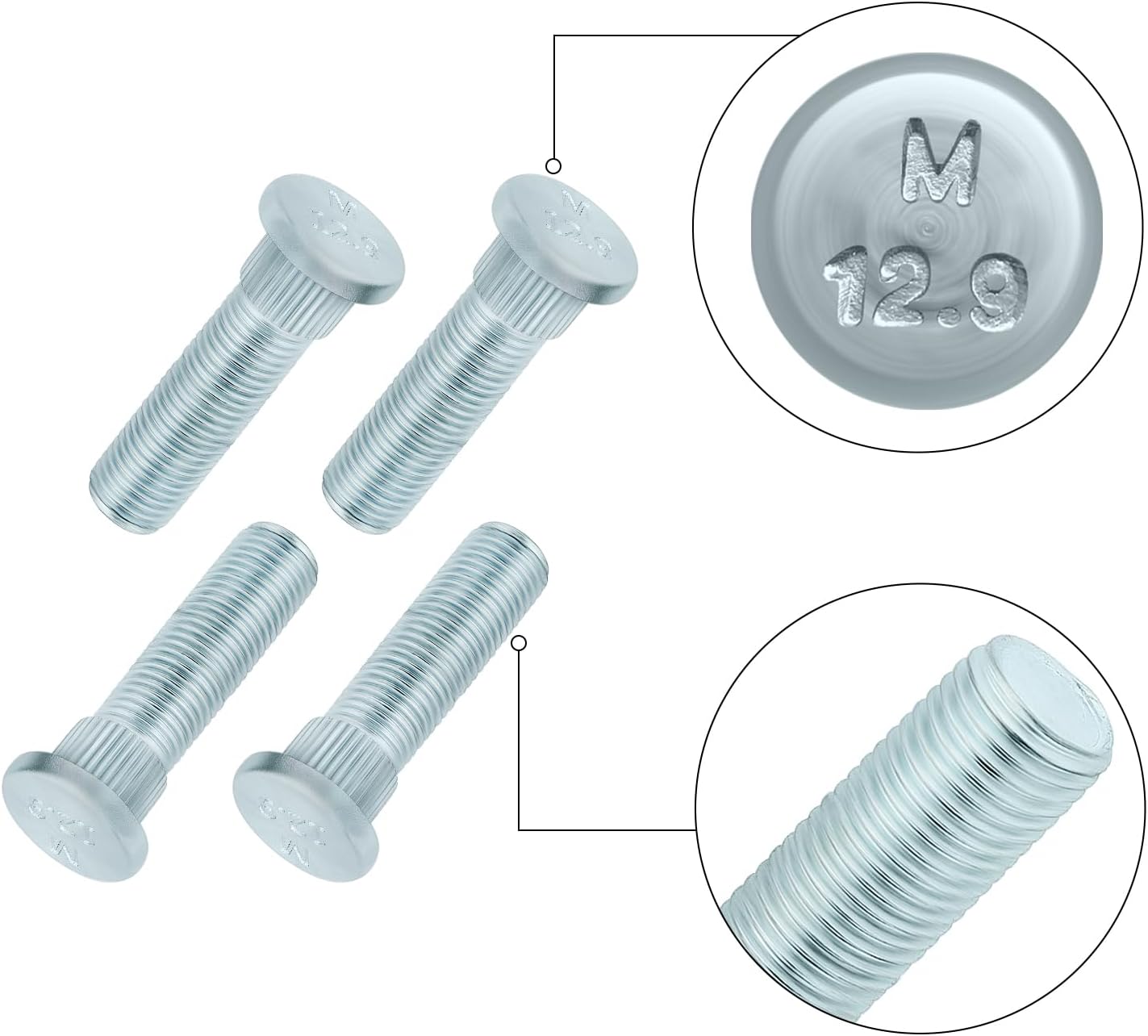 M MATI 2PCS Rear Wheel Hubs & Bearing kit for Polaris RZR 900 XP 4 2011-2013 RZR 900 4 E-PS 2011-2014 5137278 3514699 - Image 4