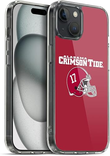 Miniatura 194 de Head Case Designs Funda de gel con logotipo oficial de la Universidad de Alabama UA [protección de grado militar] compatible con Apple iPhone 11