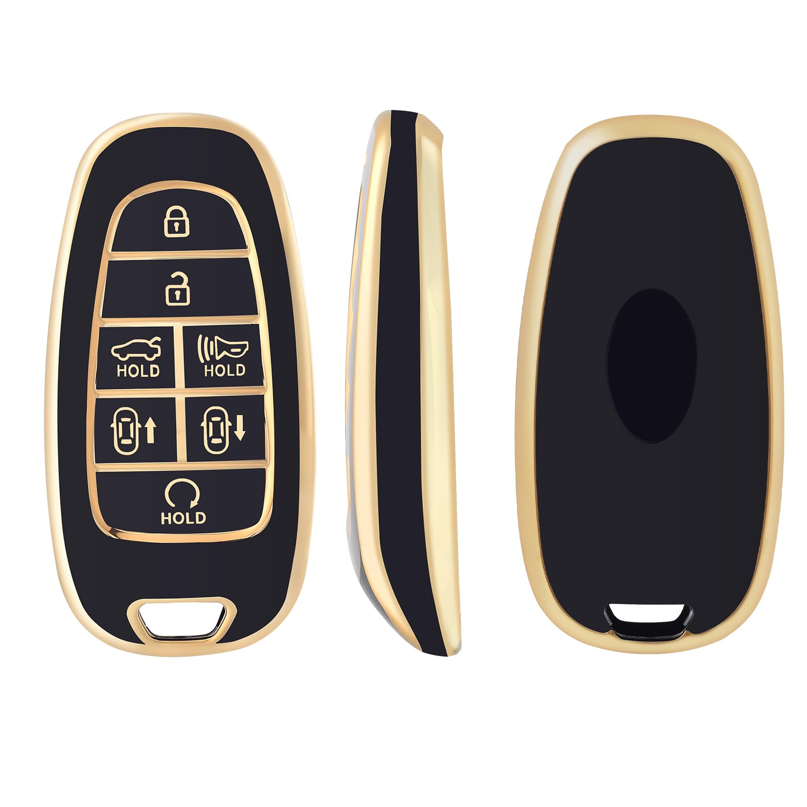 Etui A Cle Voiture Coque Clé, Coque À Clés Couvre Clef Cache Clef 3 Etui A Cle Voiture Coque Clé, Coque À Clés Couvre Clef Cache Clef 3