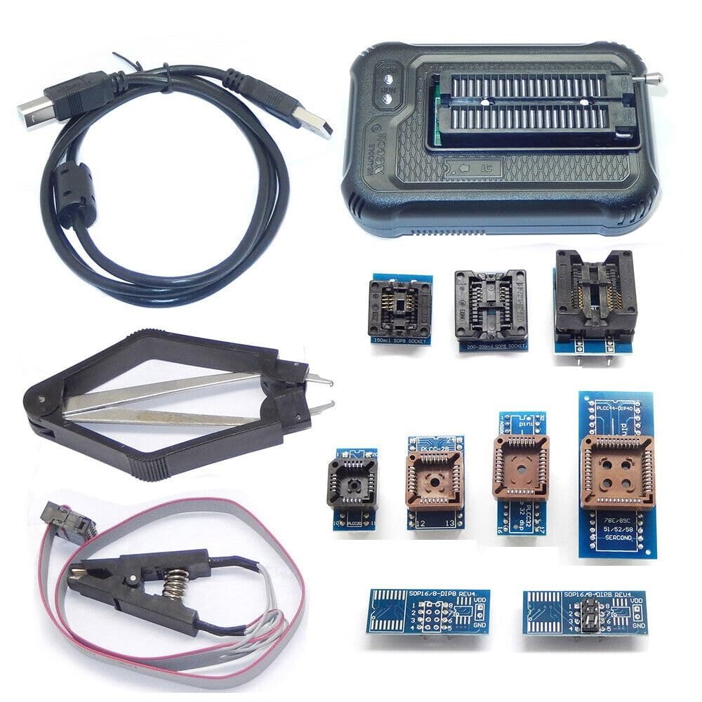 DHRUVPRO XGecu T48 [TL866-3G] Programmer Support 28000+ ICS for EPROM/MCU/SPI/Nor/NAND Flash/EMMC/IC Tester/ TL866CS TL866II Replacement (XGecu T48 with 9 Adapter)-picture-31