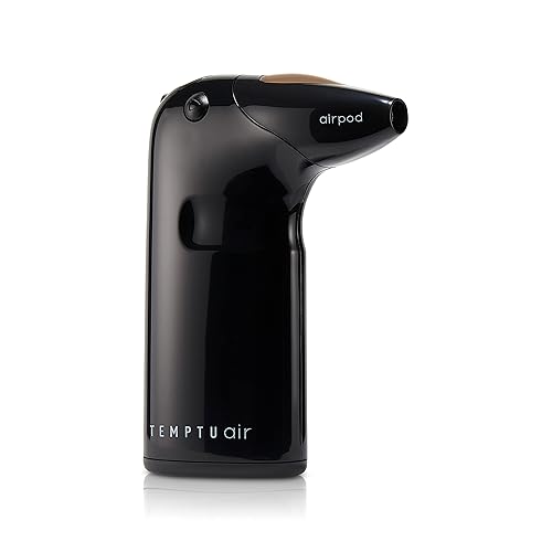 Vista 14 de TEMPTU Kit de inicio de aerógrafo de aire: maquillaje profesional inalámbrico para aerógrafo en casa, apto para viajes, antienvejecimiento, de larga