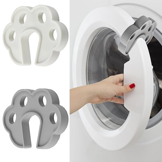 2 Pcs Front Load Washer Door Prop Washing Machine Door Prop Open Dryer Dishwasher Laundry Door Holder Washer Door Stopper to Keep for Proper Ventilation & Drying Washer and Dryer Accessories