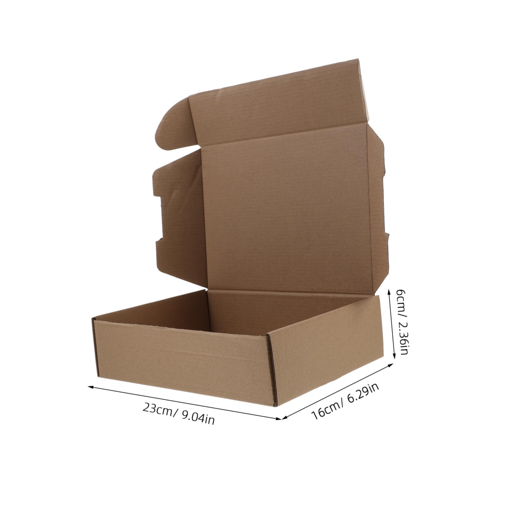 Veemoon 25 Piezas Cajas De Papel Exprés Cajas De Embalaje Para Almacenamiento Para Envío Planas Para Pequeñas Empresas Portátiles