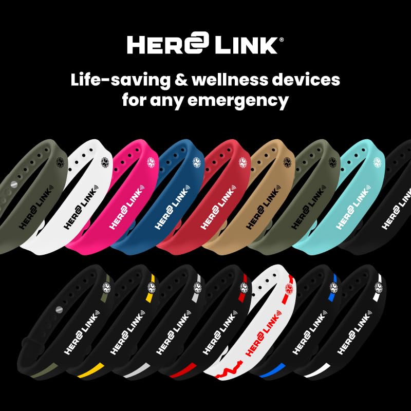 Pulsera médica ajustable de silicona Hero Link miniatura 6