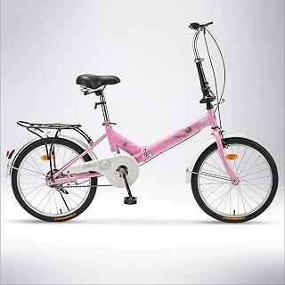 Kerryshop Folding Bikes Ultra-light Adult Portable Folding Bicycle Small Speed Bicycle foldable bicycle
