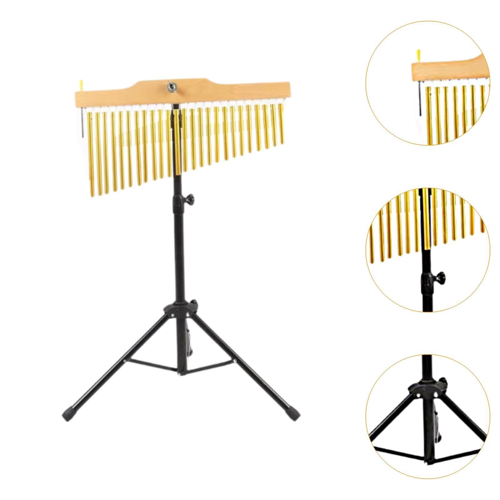 Tragbares mit Verstellbarem Ständer für Musikalische Übungen, 25 Beachten Sie Schwarzes Rack