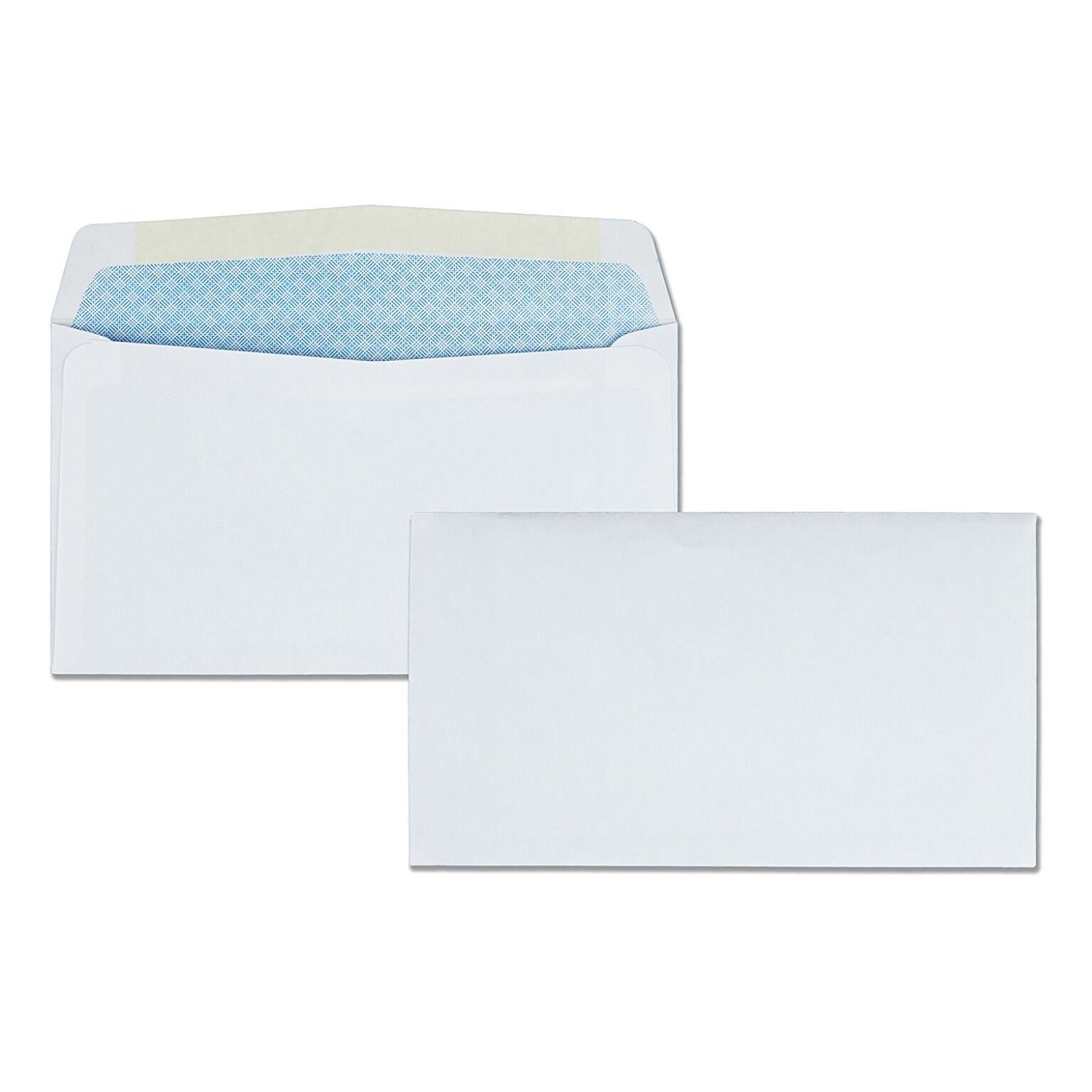 Minas Envelope# 6 3/4 Business Envelope, 3 5/8" x 6 1/2", Tinted, Premium 24lb. White, Gum Flap (500 Envelopes)
