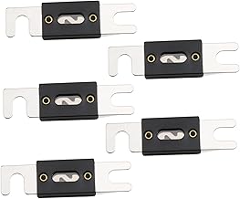 SIGANDG 125 Amp Nichel Placcato Fusibili ANL per Sistema Audio e Video per Auto (5 pz)