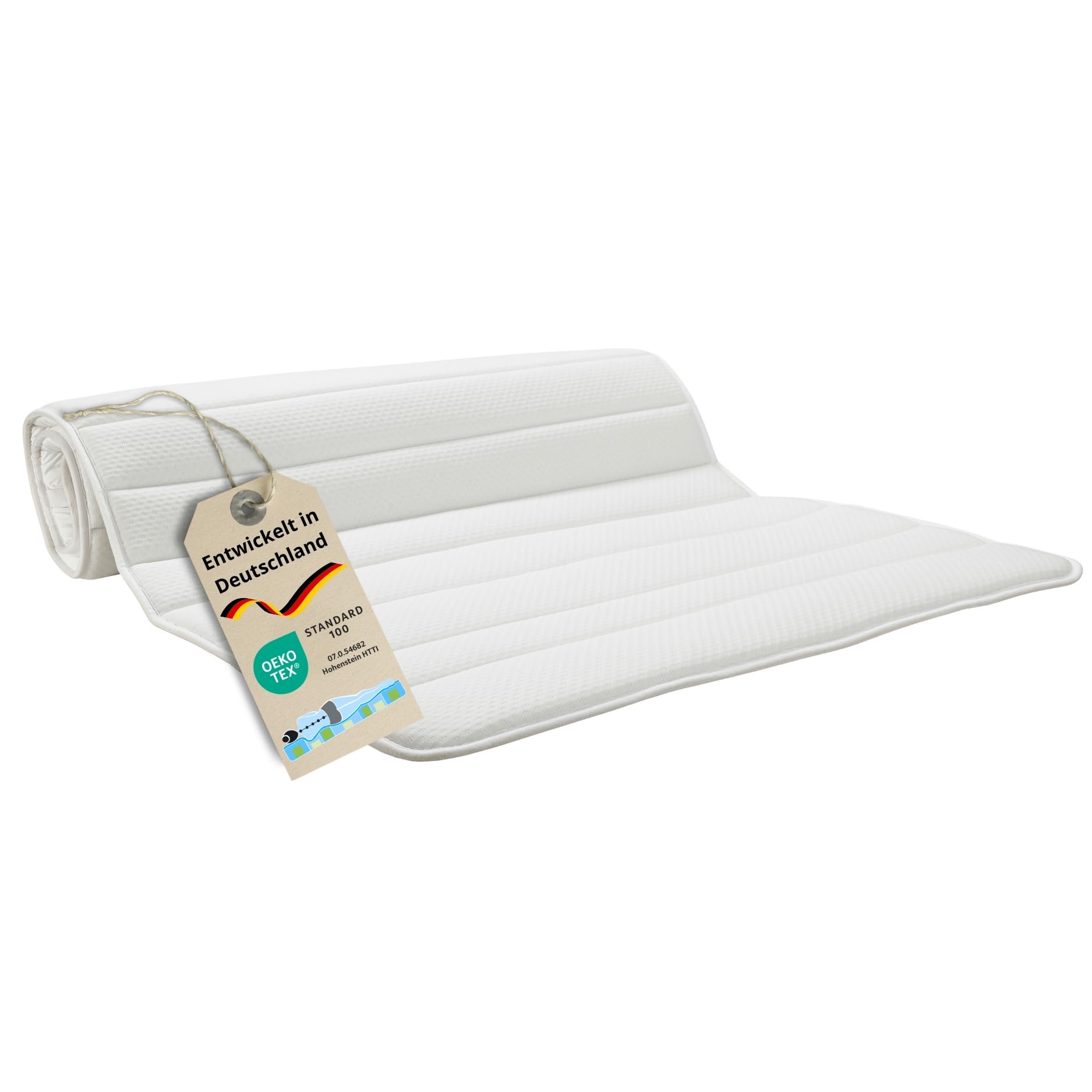 Bodyprotect Matratzentopper Kaltschaumauflage 3 cm für bis zu 30 cm Höhe