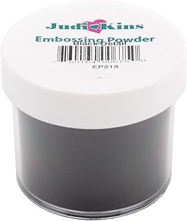 Judikins EP2-13 Embossing Powder, 2 oz, Black Detail