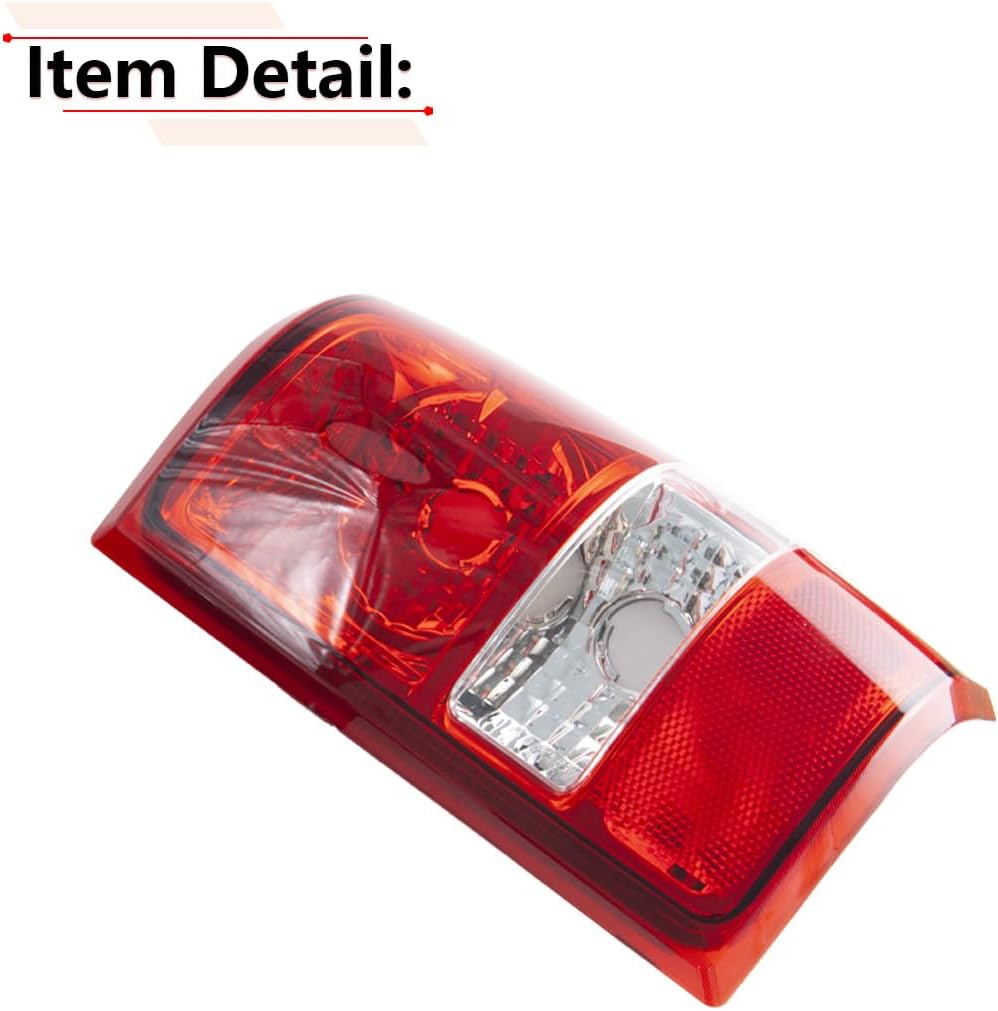 RLB-HILON Right Side Rear Tail Light Assembly Compatible with Ford Ranger 2006 2007 2008 2009 2010 2011 Year