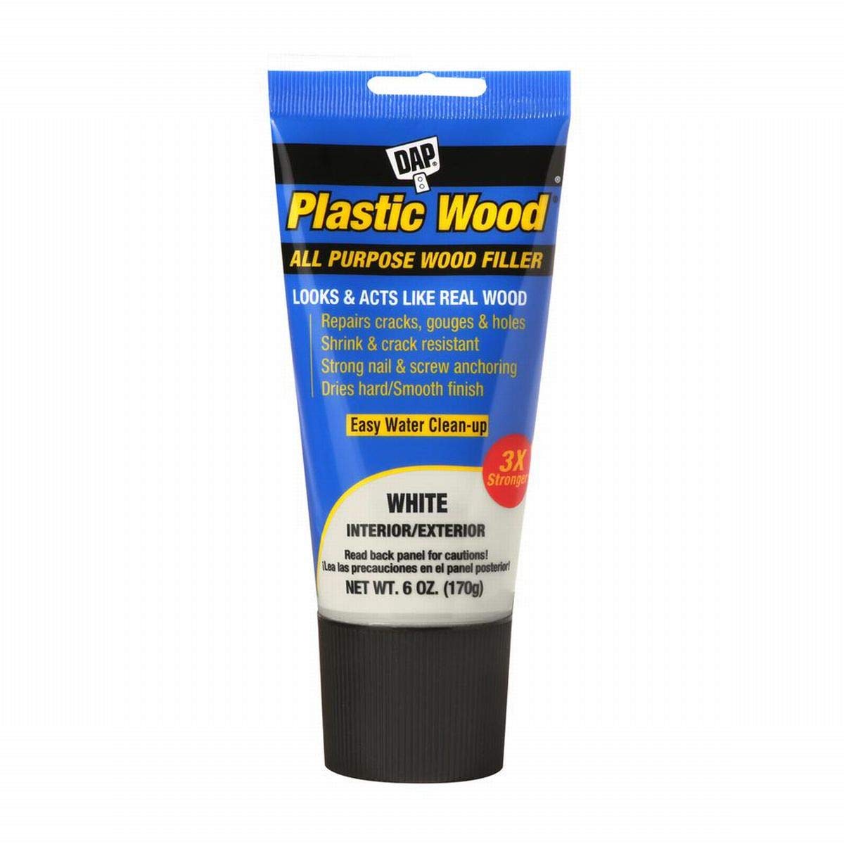 Woodfill Plastic Wht 6oz