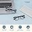 Cyxus 2-Pack Blue Light Blocking for Men Women Glasses Computer Glasses Retro Square Clear Lens Eyeglasses Frame