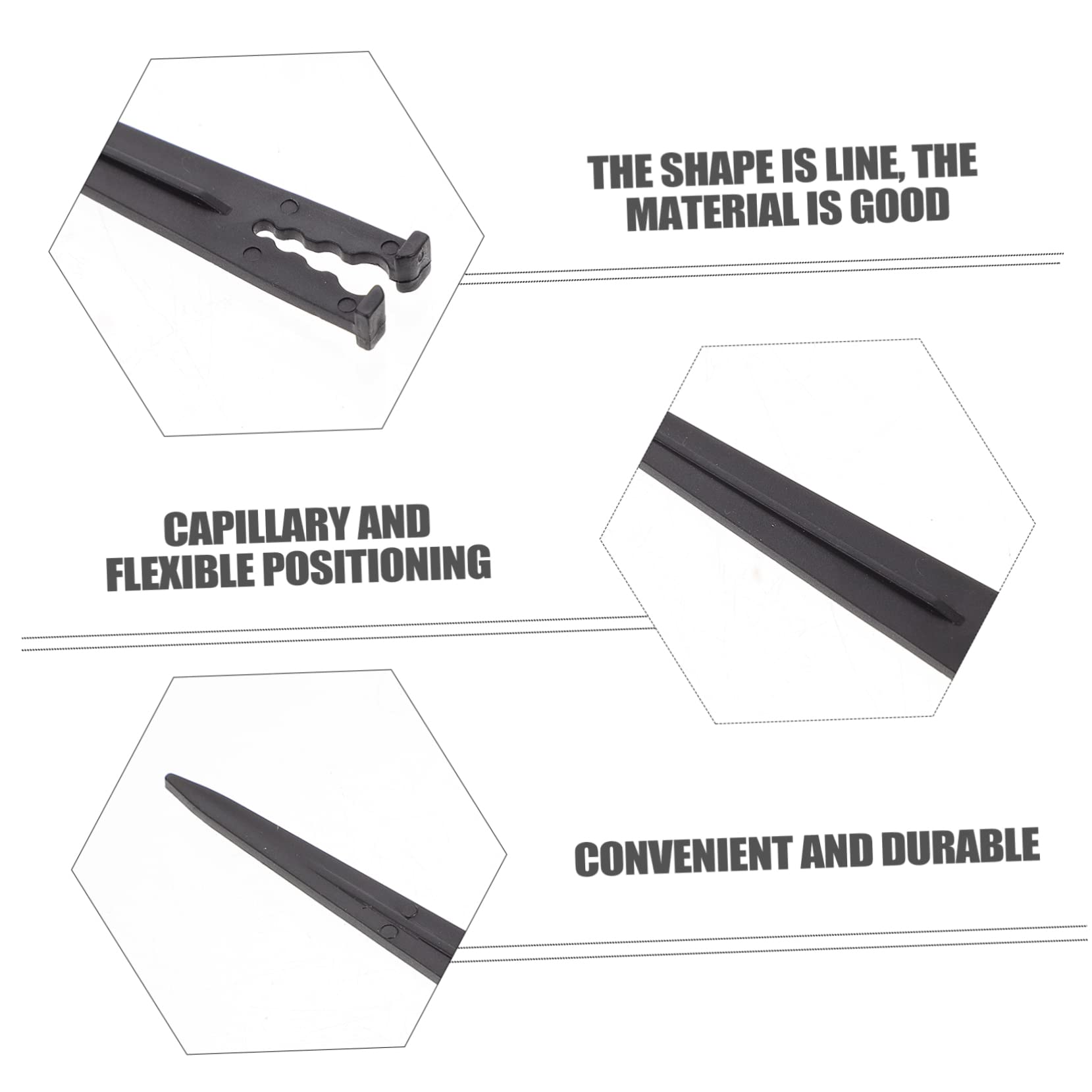 Holibanna 100Pcs Garden Hose Fixing Ground Stakes Durable Gardening Drip Irrigation Supplies Easy to Install Ground Spikes Pegs for Reliable Support Your Garden