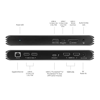 その他 CalDigit USB-C Pro Dock Amazon.com: CalDigit USB-C Thunderbolt 4 Dock - Dual HDMI