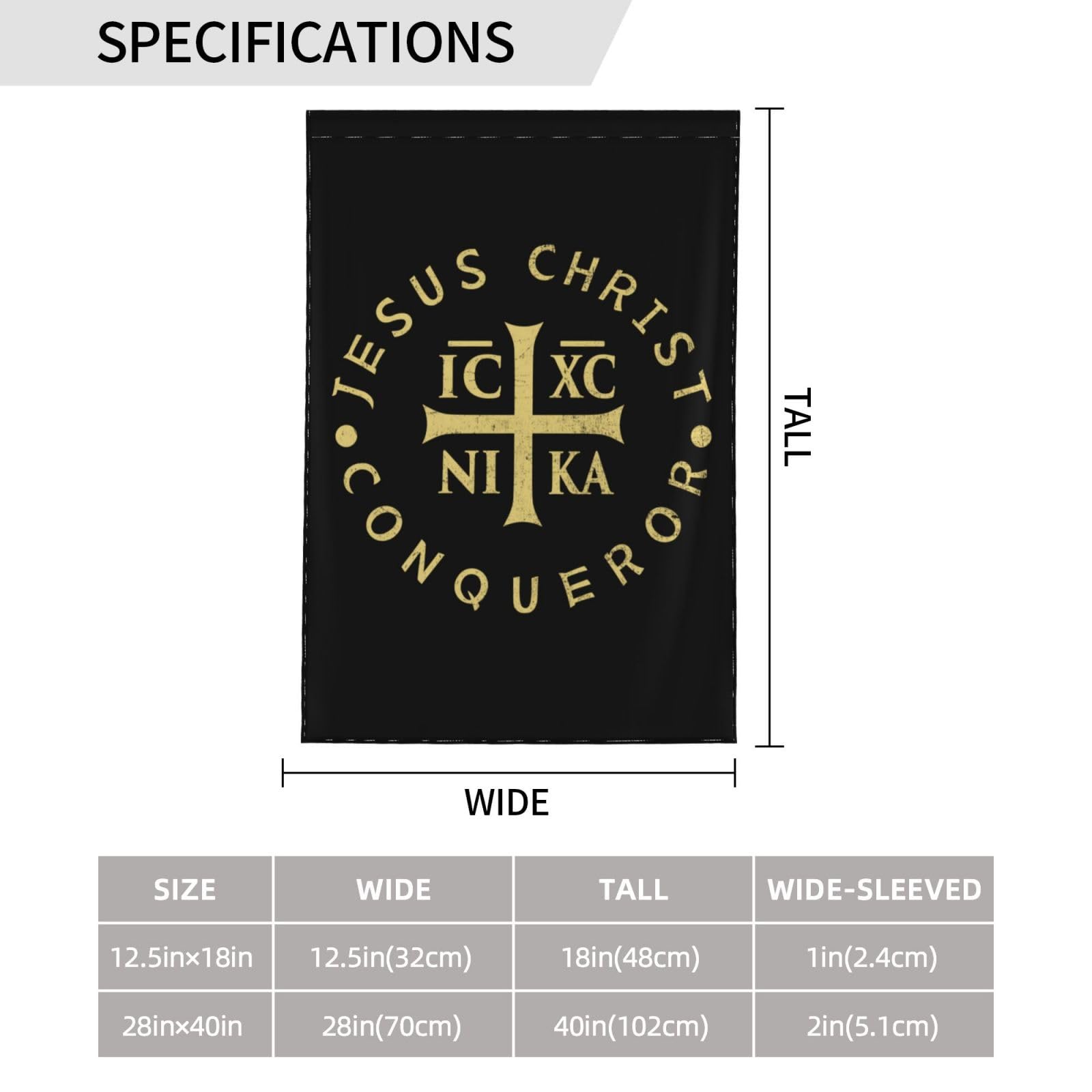 Amazon.com : Ic Xc Nika Cross Christogram Orthodox Christian Jesus