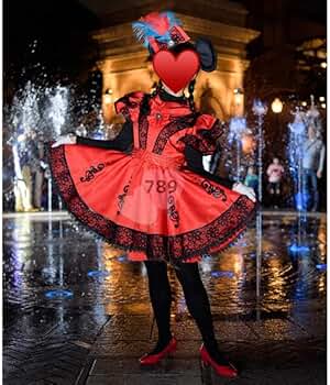 Amazon.co.jp: [GIBOH] Dハロ ミニーマウス コスプレ衣装 （ウィッグ