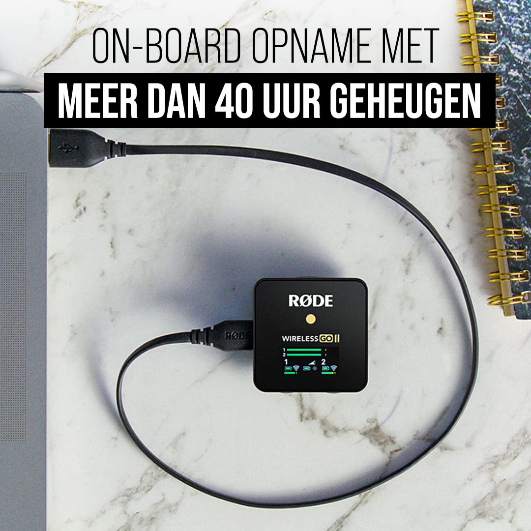 RØDE Wireless GO II Ultra-compact Dual-channel Draadloos