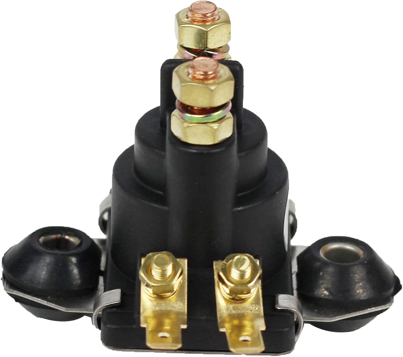 Adorish 12V Power Trim Solenoid Switch Compatible with Mercury Marine Mercury Mercruiser 4-Terminal 25HP Engine 1994-2006 89-818999A2 89-818999A1 89-825842A1 89-850188A1 89-850188T1
