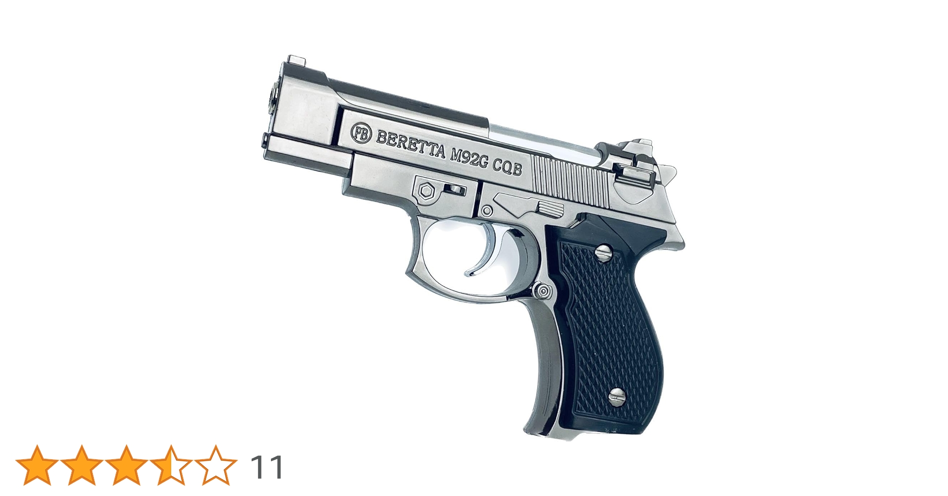 Amazon.co.jp: 拳銃型ハンドガン型ガスライターピストル型防風