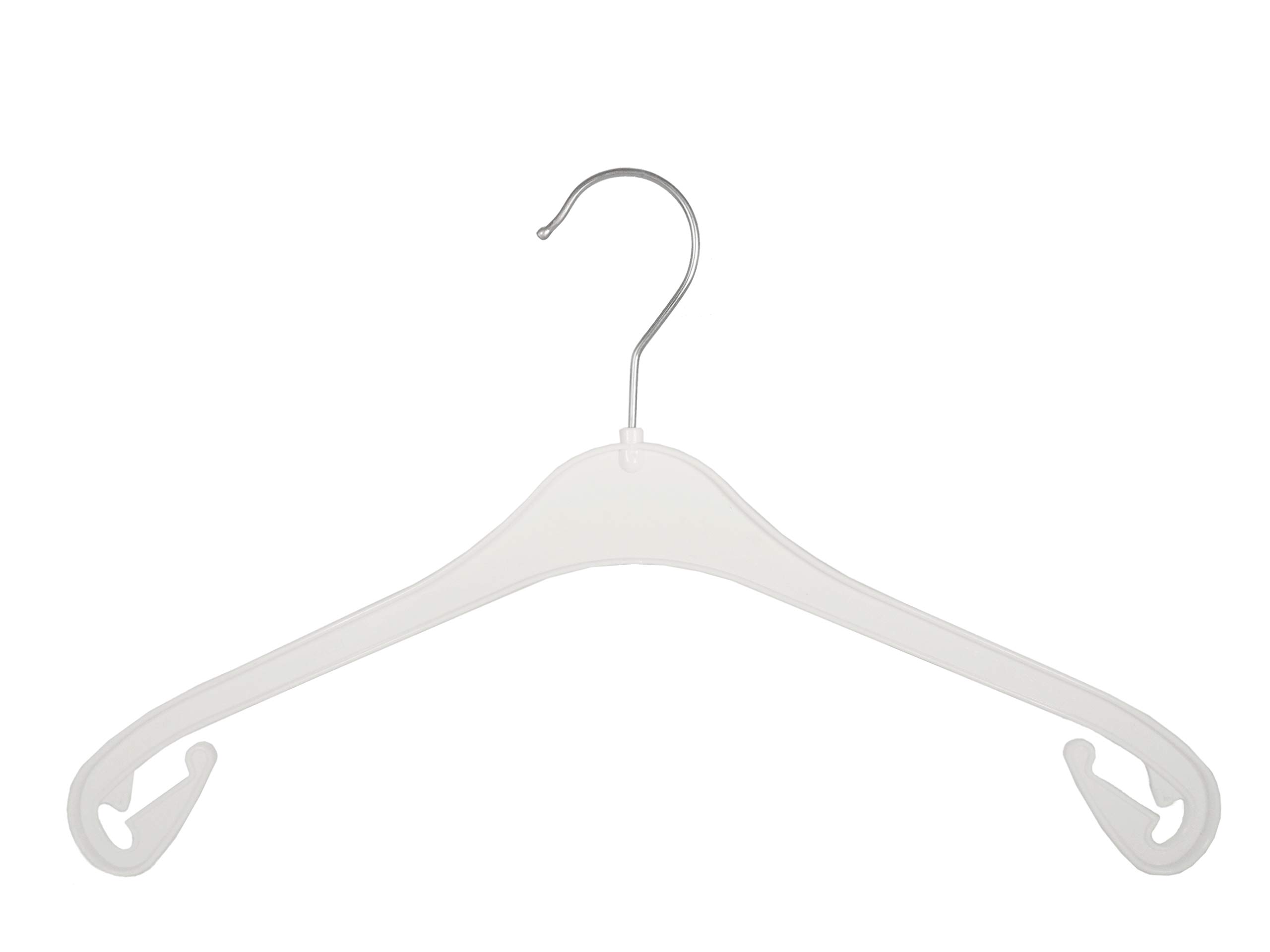 Kleiderbügel für Hemden und Blusen, 47 cm, weiß, NEU, 325 Stück | NA47w