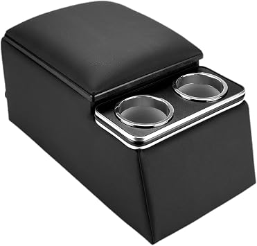 Backseat Armrest Organizer | Car Rear Seat Armrest | Center Console Box Organizer, Car Rear Seat Armrest Console Box With Cup Holder, Arm Rest Backseat, Arm Rest Console Box for Trucks