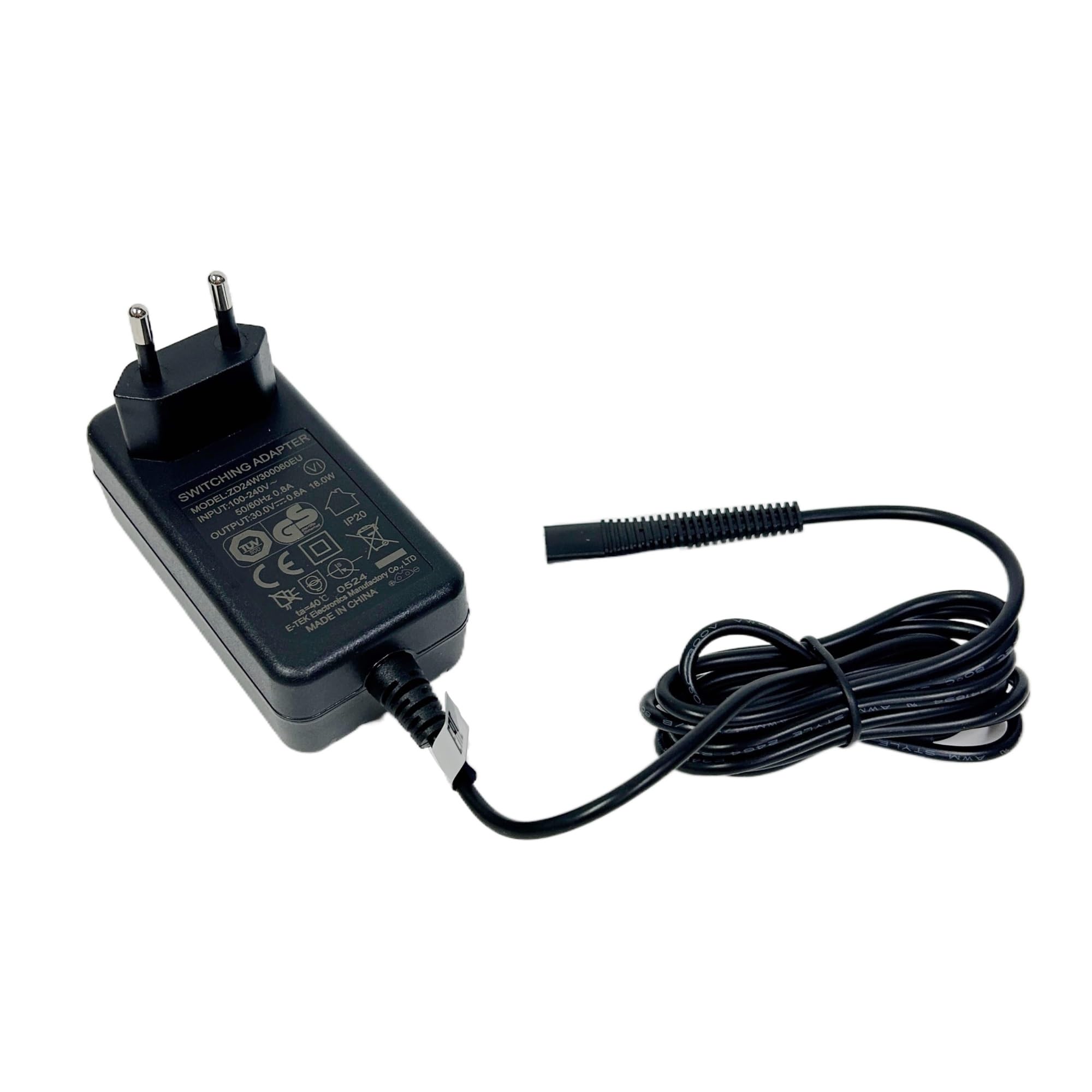 Adaptateur secteur de rechange pour recharger l'aspirateur Jimmy HW9 Pro