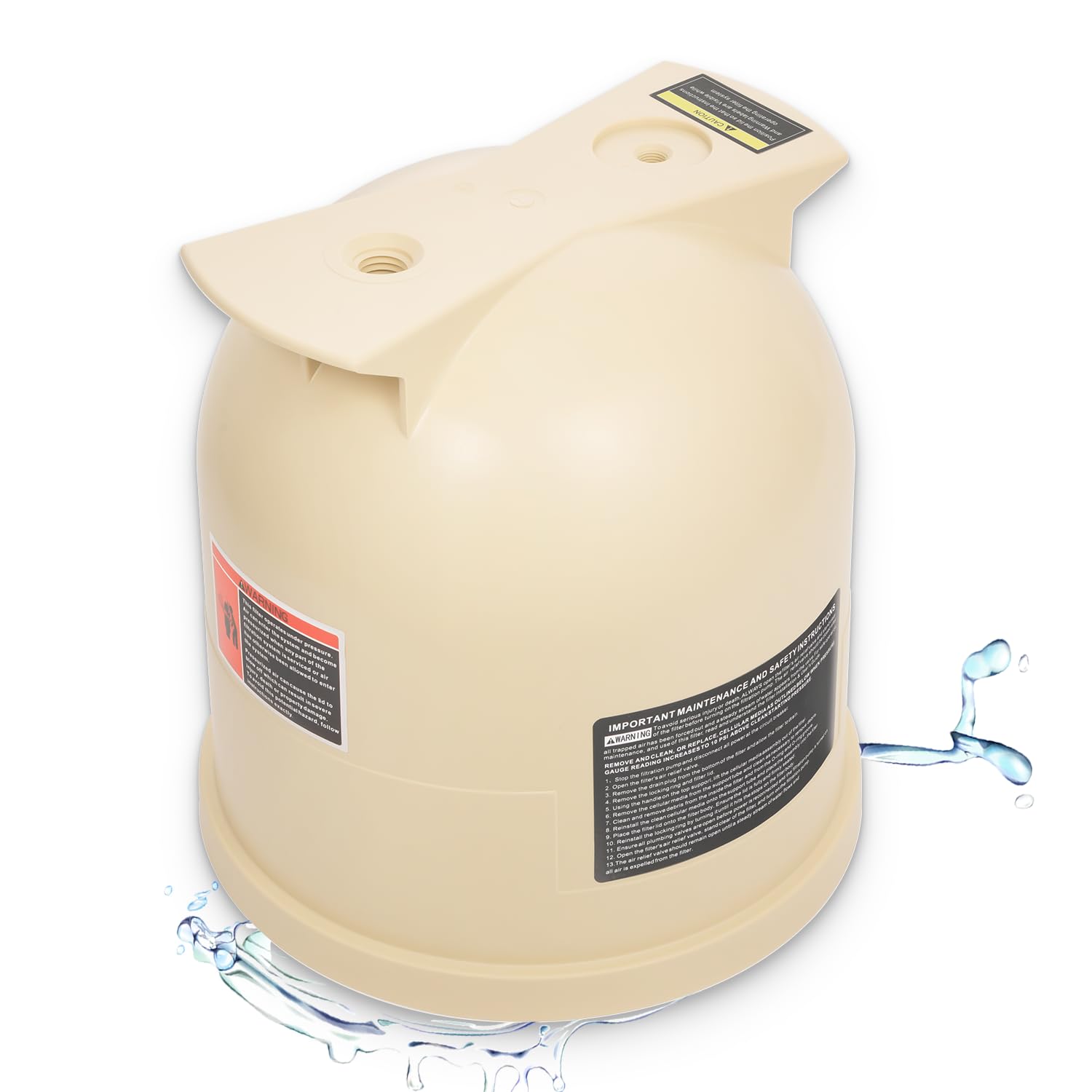 Bzsunway Replace Part for 178561 Lid Assembly Suitable for Clean & Clear and Predator Pool and Spa Cartridge Filters