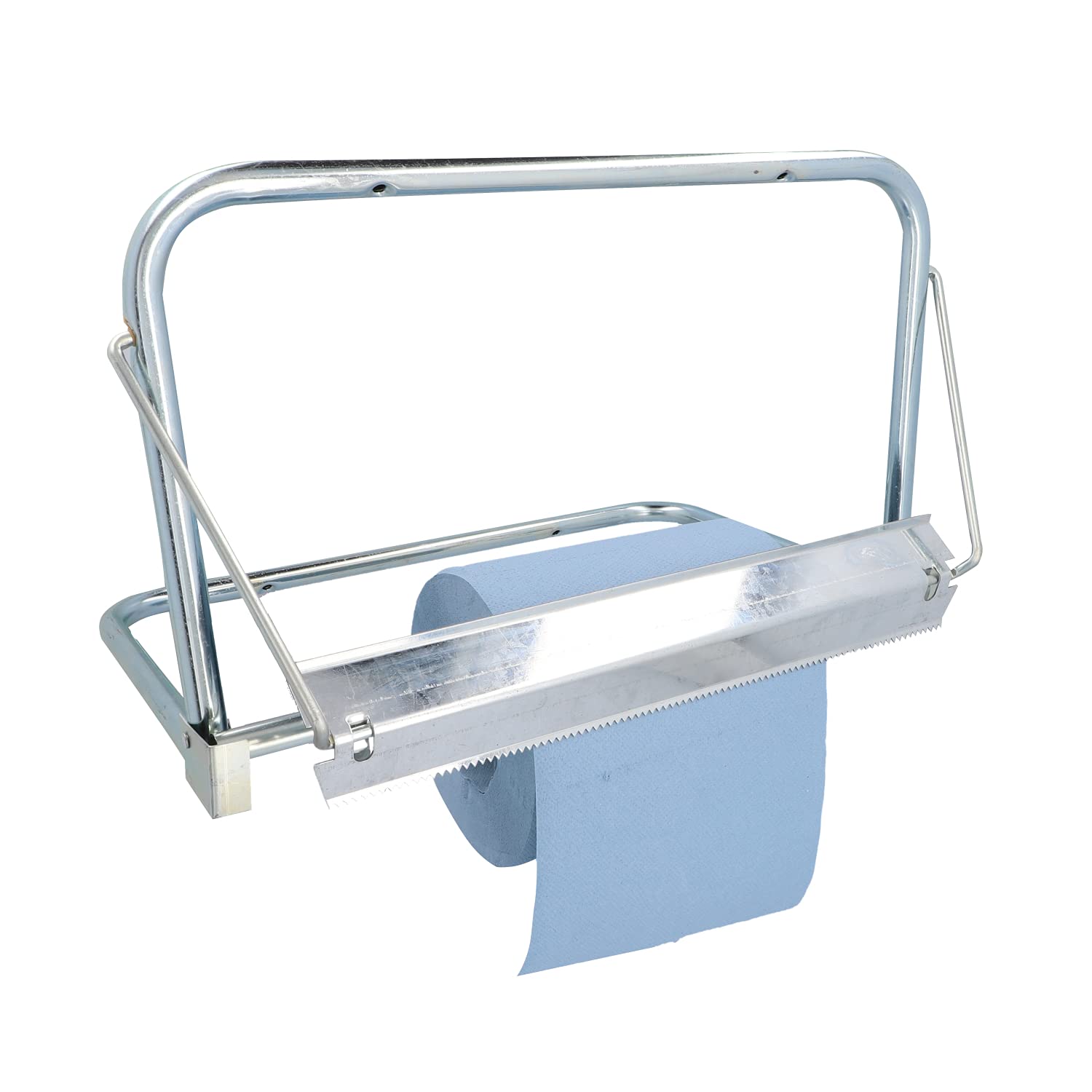 Image secondaire de UNITEC 91825 Porte-Rouleau de Papier Toilette Mural en métal galvanisé Robuste pour Rouleaux de Papier jusqu'à 45 cm de Large av