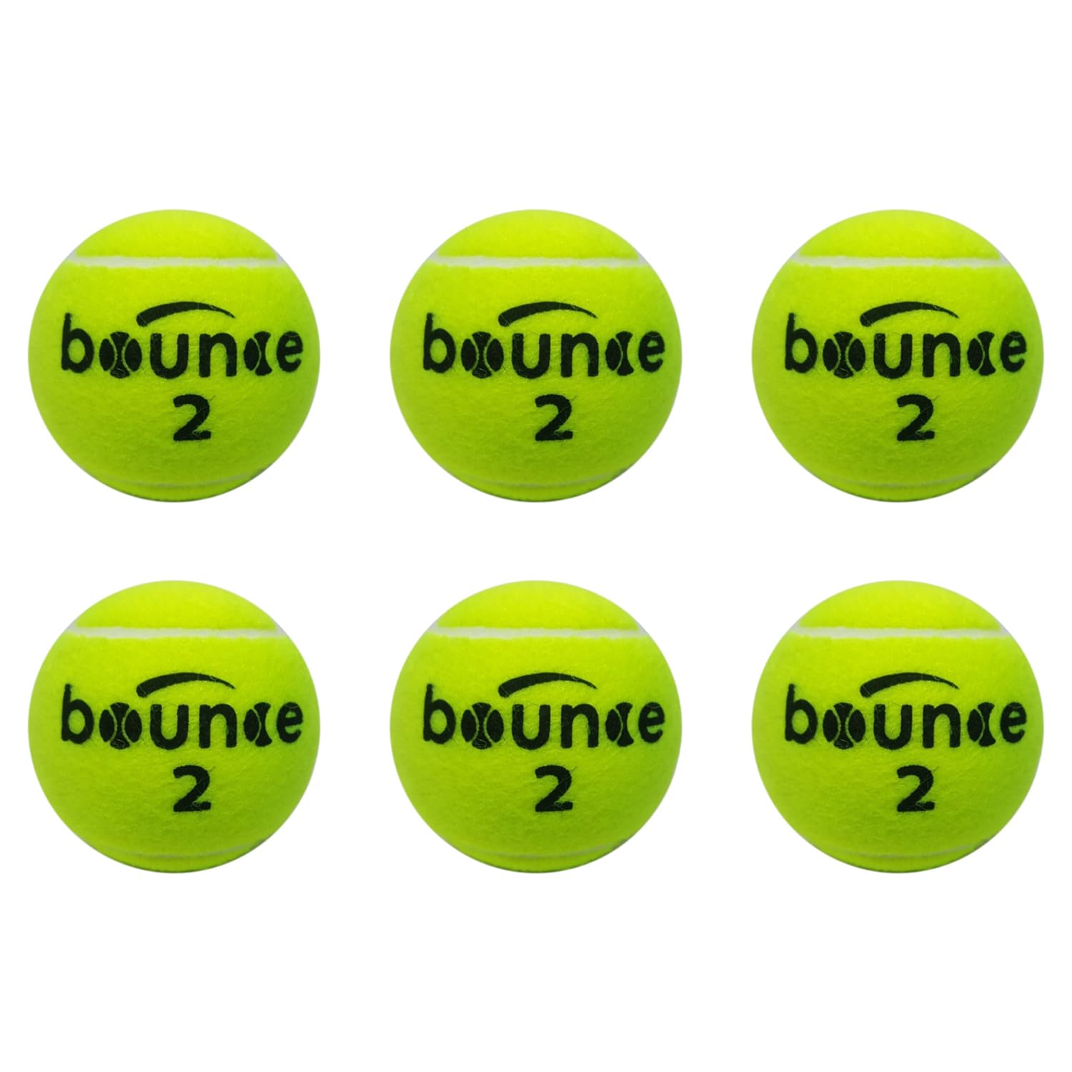 Bounce 2 - Water Proof Pressureless Tennis Cricket Ball - Light Weight (74 to 76 Grams) - Green-image-16