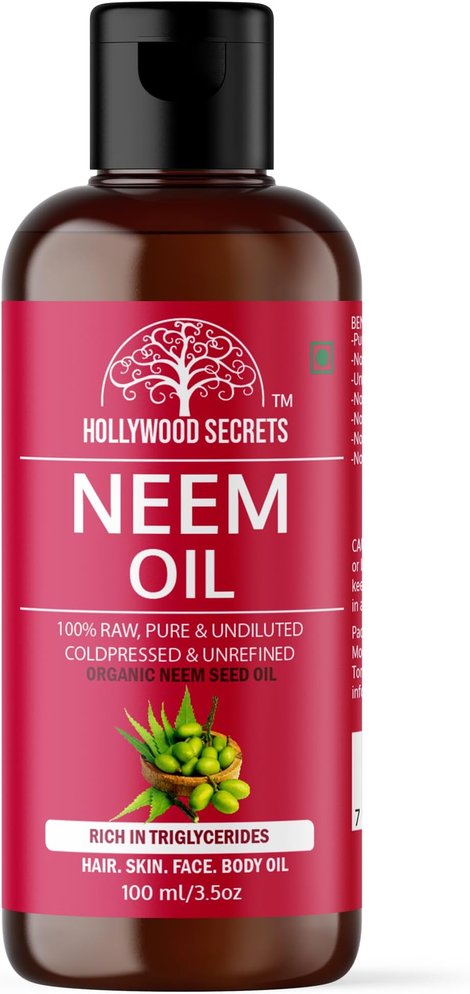 Organic Pure Neem Oil 100 ml