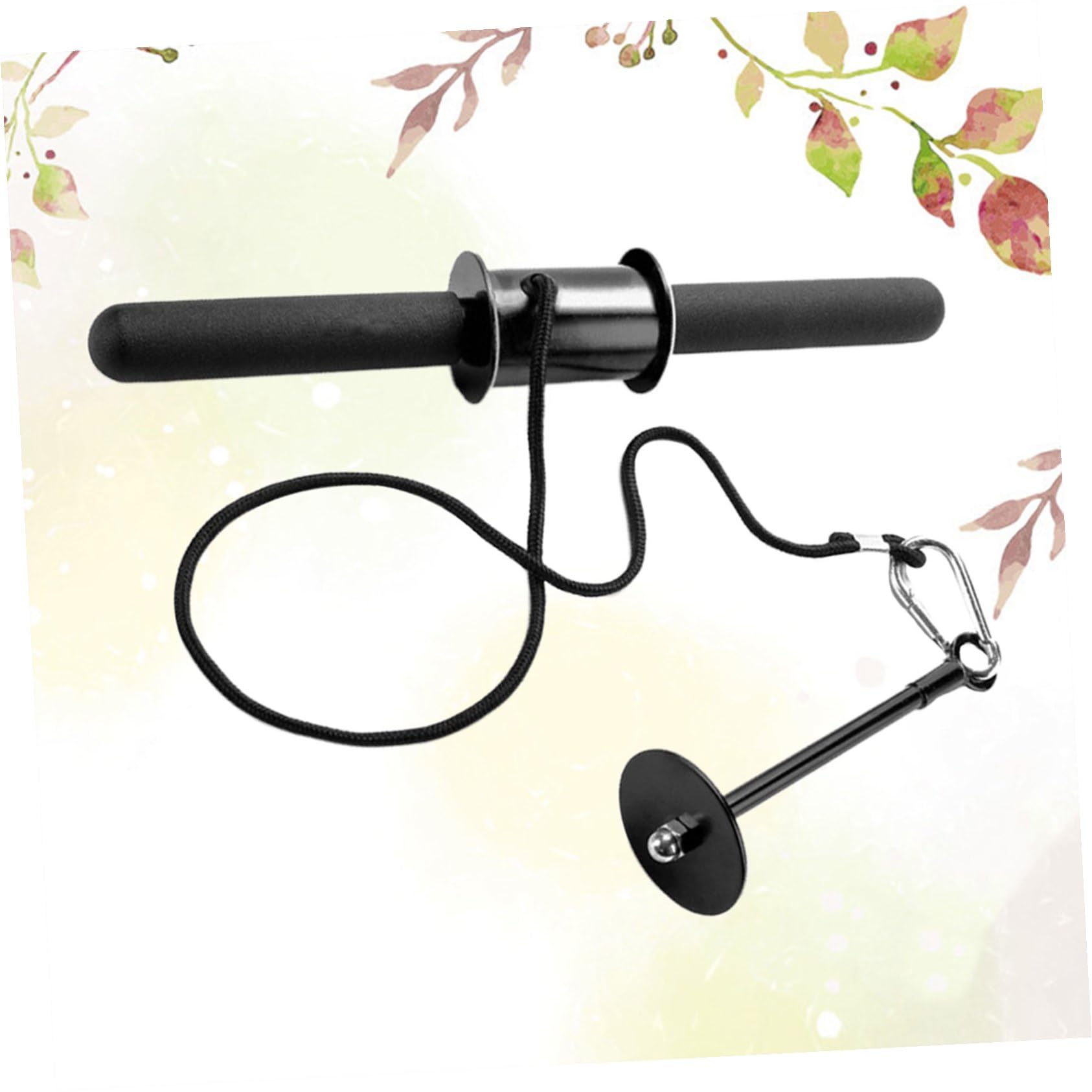 POPETPOP Dispositivo de Fuerza Capacidad de Carga Fuerte para Brazos Barra Horizontal Material de Hierro y Plástico Adecuado para Entrenamiento en Casa
