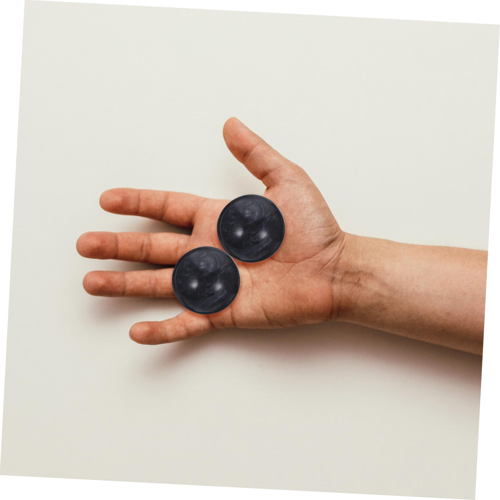 SEWOART 2 Pcs Health Exercise Balls for Elderly Hand Therapy Fitness Ideal for Yoga Home Use Therapeutic Massage Balls for Seniors - Image 3