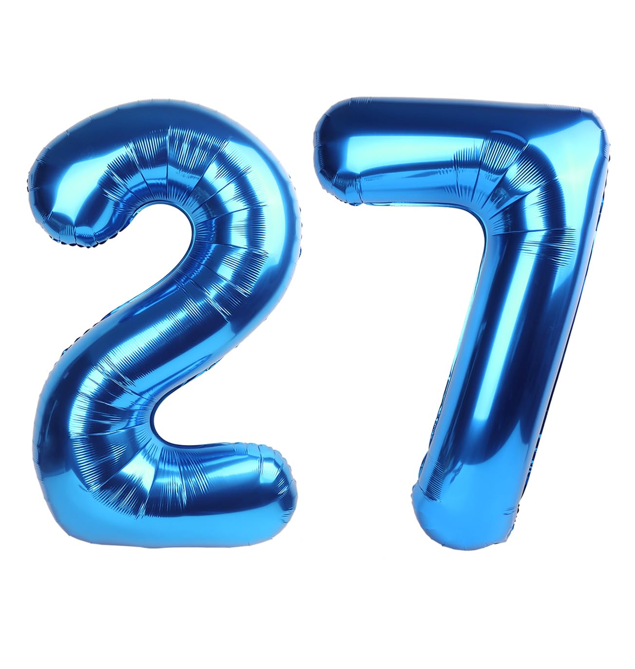Number Balloons 27 Balloon 40 inch Dark Blue for 27 Birthday Decoration