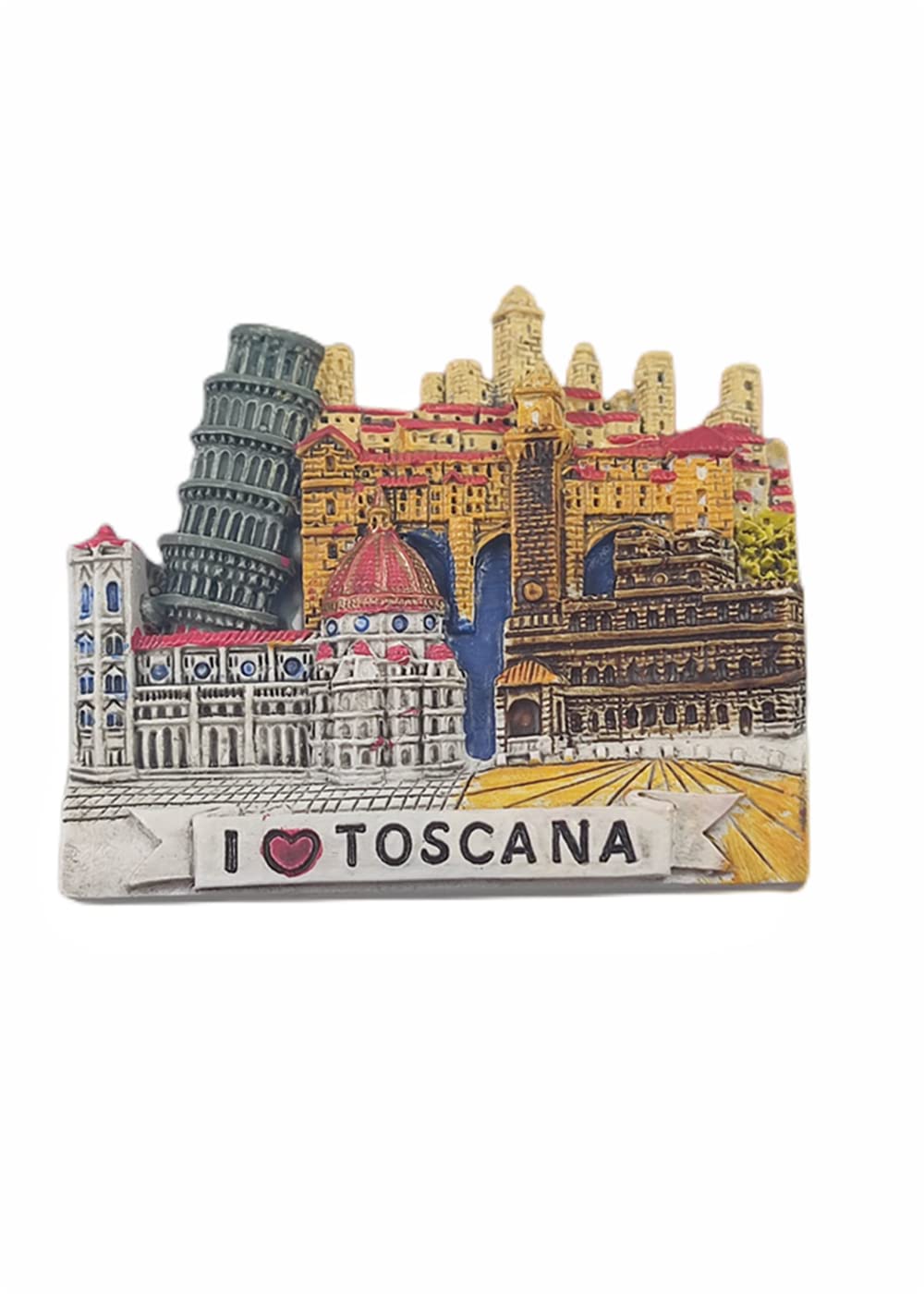 Italien Toskana Reisen Souvenirs Pisa Kühlschrankmagnete Sizilien Tropea Napoli Orvieto Matera Padova Kühlschrankaufkleber Hochzeitsgeschenke  15