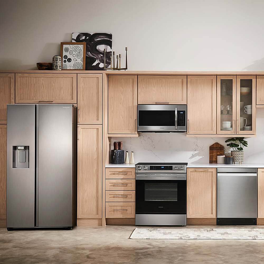 Samsung Rs27t5201sr 27.4 Cu. Ft. Stainless Steel Side-By-Side Refrigerator With WiFi on Fridge.com - View 6