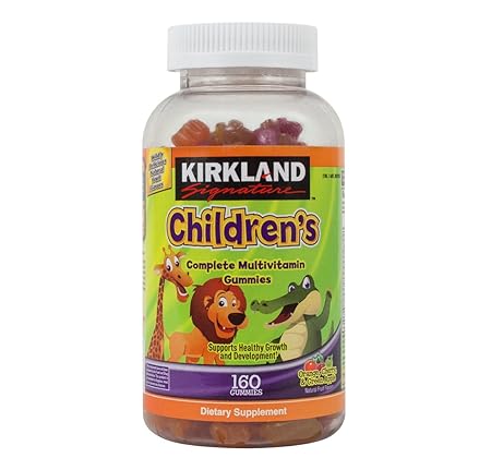 KIRKLAND CHILDREN'S COMPLETE MULTIVITAMIN GUMMIES 160 Gummies